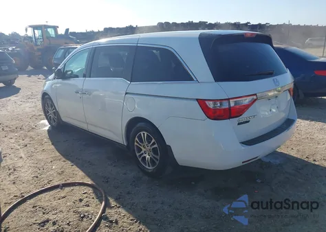 2011 Honda Odyssey Ex from USA, damaged, VIN 5FNRL5H46BB037349
